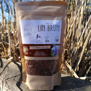 Graines de lin brun - 350 gr