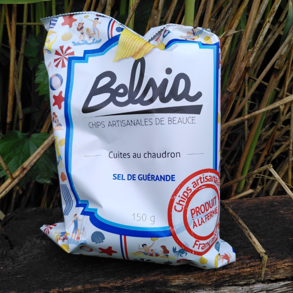 Chips Belsia Ondulées - Terroirs Véganes